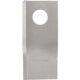 0009041788KR, Kramp, Kaszapenge bal 105x48x3 mm, Ø19 mm-es furat, Niemeyerhez, 25-ös csomag