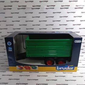 02010 BRUDER Tandem tengelyes pótkocsi