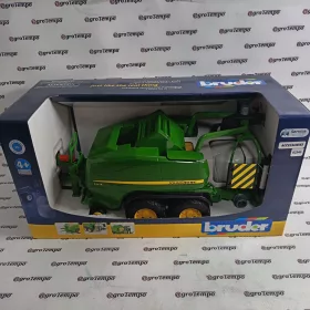   02032 BRUDER Kombinált körbálázó-csomagoló - John Deere C441R