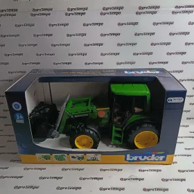   02052 BRUDER Traktor - John Deere 6920, elülső rakodóval - Bruder 2052