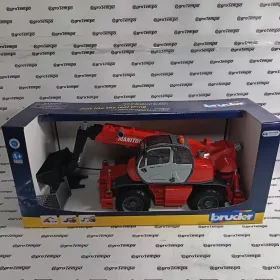   02129 BRUDER Teleszkópos rakodó tartozékkal - Manitou MRT 2150