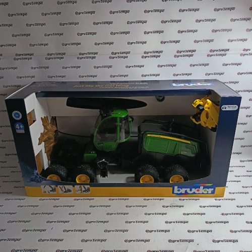 02135 BRUDER John Deere 1270G fakitermelő gép farönkkel - Bruder 2135