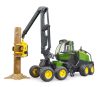 02135 BRUDER John Deere 1270G fakitermelő gép farönkkel - Bruder 2135