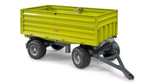 02203 Bruder 3 oldalra billenő pótkocsi Fliegl