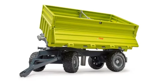 02203 Bruder 3 oldalra billenő pótkocsi Fliegl