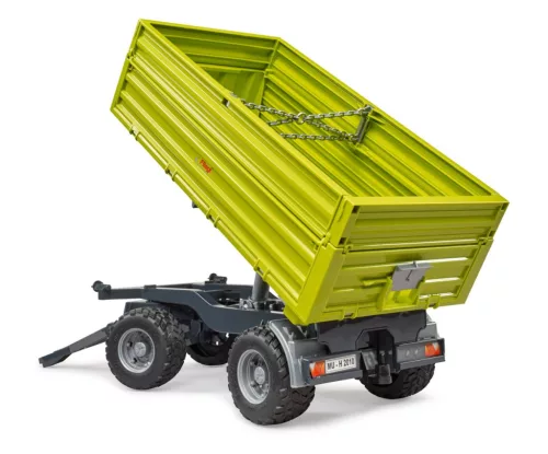 02203 Bruder 3 oldalra billenő pótkocsi Fliegl