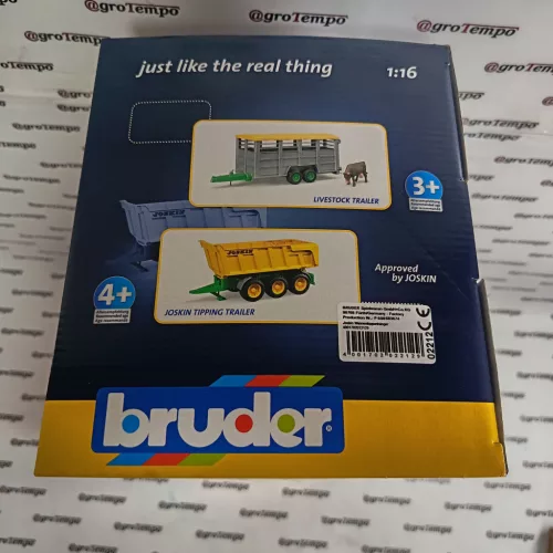 02212 BRUDER Billenős pótkocsi - Joskin