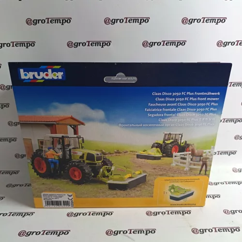 02324 BRUDER Frontfüggesztésű fűkasza - Claas Disco 3050FC Plus