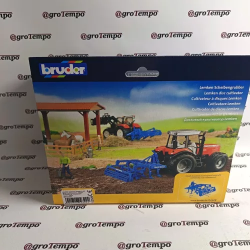 02329 BRUDER  Tarlóhántó, LEMKEN talajporhanyító