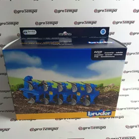 02331 BRUDER  Váltvaforgató eke - Lemken