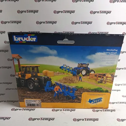 02331 BRUDER  Váltvaforgató eke - Lemken