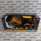 02427 BRUDER JCB MIDI CX, elülső rakodóval, kotrókanállal