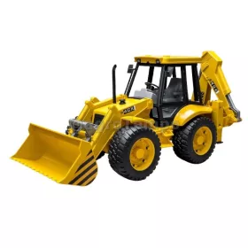02428 BRUDER JCB 4CX, elülső rakodóval, kotrókanállal