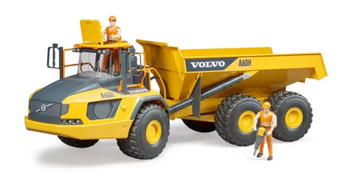 02455 BRUDER Forgónyerges Dumper Volvo A60H - Bruder 2455