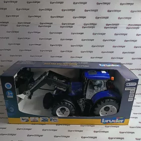   03121 BRUDER Traktor - New Holland T7.315, elülső rakodóval - Bruder 3121