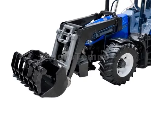 03121 BRUDER Traktor - New Holland T7.315, elülső rakodóval - Bruder 3121