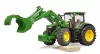 03151 BRUDER John Deere 7R 350 traktor homlokrakodóval - Bruder 3151
