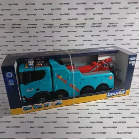 03553 BRUDER Scania Super 560R mentő- és vontatóautó