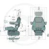 12139800 PROBOSS AS4550 John Deere 12 V-os fűtéssel