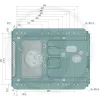 12139800 PROBOSS AS4550 John Deere 12 V-os fűtéssel