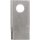 121713KR, Kramp, Kaszapenge jobb 98x48x4 mm, Ø19 mm-es furat, Fella-hoz/Fortschritthez, 25-ös csomag
