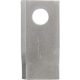121713KR, Kramp, Kaszapenge jobb 98x48x4 mm, Ø19 mm-es furat, Fella-hoz/Fortschritthez, 25-ös csomag