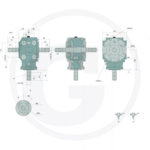 12333361 Granit Szöghajtómű 