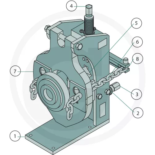 12390992 GRANIT Kardántengely-szerelő készlet GWM 3.0Mechanikus változat