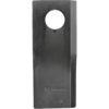 134309KR Kramp Kaszapenge bal 112x48x4 mm, Ø19 mm-es furat, Fella-hoz/Krone-hoz, 25-ös csomag