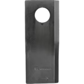 134309KR Kramp Kaszapenge bal 112x48x4 mm, Ø19 mm-es furat, Fella-hoz/Krone-hoz, 25-ös csomag