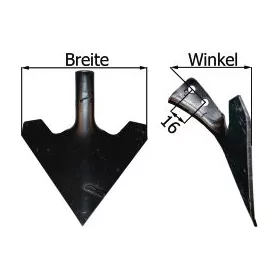 15-093-S EINBÖCK Lúdtalp kapa 30x10mm 160 mm