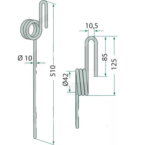 18010.ST-JD1 Granit Magtakaró pálca
