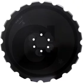   18028 H2234360 GRANIT Tárcsalap Finoman csipkézett, Ø 510 x 6 mm Ø fura = 11 mm lyukkör Ø = 100 mm