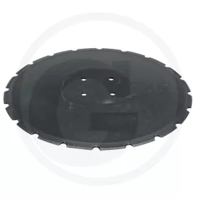   18031-0619 GRANIT Tárcsalap Finoman csipkézett Ø 450 x 5 mm