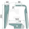 180RH-AMA-04R Granit forgóboronafog - Jobb