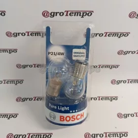 1987301015 BOSCH Izzó 12V 21/4W BAZ15D 2db/csomag