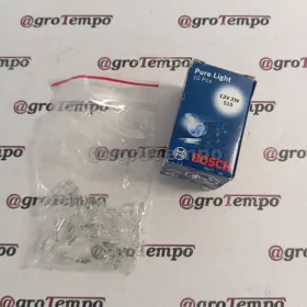   1 987 302 223/10 BOSCH Izzó W2W 12V 2W W2,1X9,5D 10db/csomag