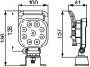 1GA357103-082 Hella Munkafényszóró