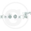 22714188000 Cobo Gyújtás- és indításkapcsoló 2 db (bevont) kulccsal