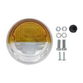   2BE001259061 Hella Villogó szélességjelző lámpa 44x78 mm, süllyesztett vagy felületi, kerek, 18/3 W, 12 V, IP5K9K