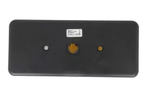 2BE002582031 Hella Villogó szélességjelző lámpa 170x75x62 mm,csavaros rögzítés, téglalap, R5W/P21W, 12 V, IP5K9K