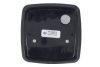 2PF003014-071 HELLA Határoló fény, helyzetjelző lámpa, halogén, 12/24 V, fekete ház, átlátszó lencse, 100x40x42 mm, C5W izzóval, IP5K9K