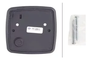 2PF003014-071 HELLA Határoló fény, helyzetjelző lámpa, halogén, 12/24 V, fekete ház, átlátszó lencse, 100x40x42 mm, C5W izzóval, IP5K9K
