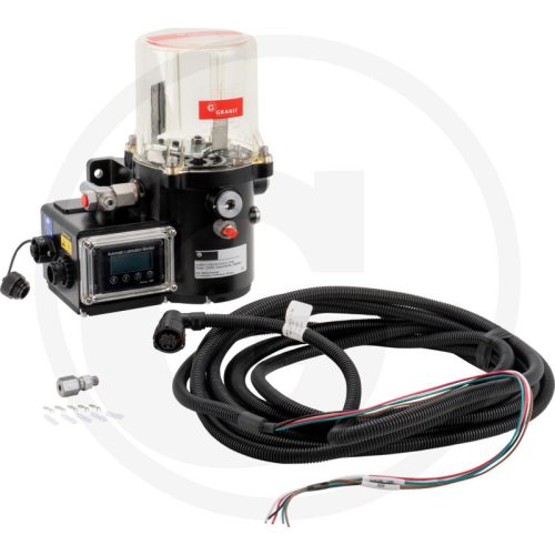 35898007 GRANIT Elektromos szivattyú 12 V-os vezérléssel és zsírtartállyal