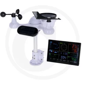   36095253 Kerbl Digitális időjárás-állomás - 7 az 1-ben - wifi