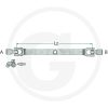 3771010B112 BLUELINE Kardántengely 1 3/8”, 6 bordás 1010mm B1