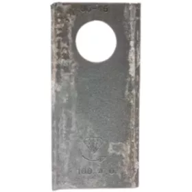   434977KR Kramp Kaszapenge bal 100x48x4 mm, Ø21 mm-es furat, Pöttingerhez, 25-ös csomag