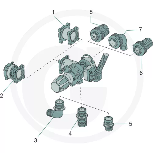 464400028 ARAG Adapter 464/473 szériához