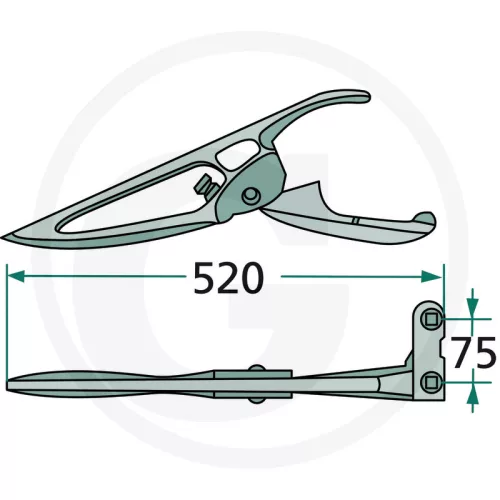 5255251000 GRANIT Kalászemelő