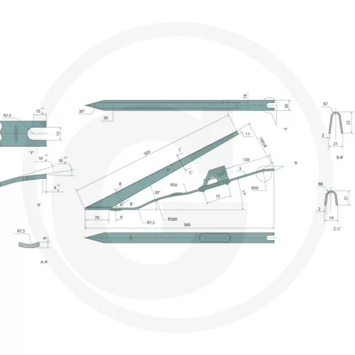 5255251100 GRANIT Kalászemelő